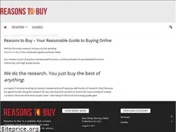 Sites similar to reasonstobuy.co