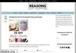 Sites similar to reasonstoskipthehousework.com