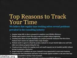 Sites similar to reasonstotrackyourtime.com