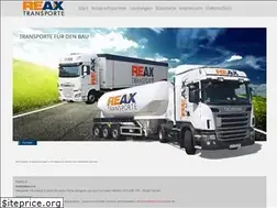 Sites similar to reax-transporte.de
