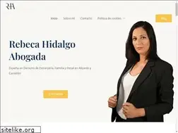 Sites similar to rebecahidalgo.com