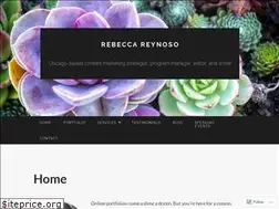 Sites similar to rebecca-reynoso.com
