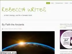 Sites similar to rebecca-writes.com