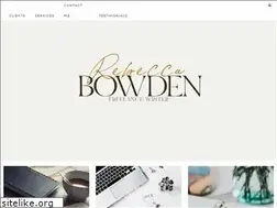 Sites similar to rebeccabowden.com
