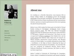 Sites similar to rebeccafribourg.com