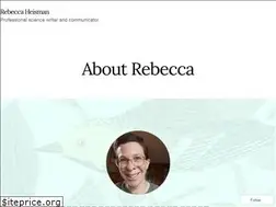 Sites similar to rebeccaheisman.com