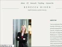 Sites similar to rebeccahixon.com