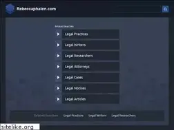 Sites similar to rebeccaphalen.com