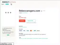 Sites similar to rebeccarogers.com