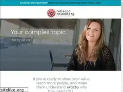 Sites similar to rebeccarosenberg.net