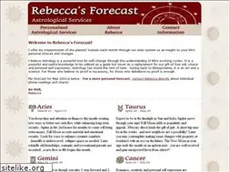 Sites similar to rebeccasforecast.com