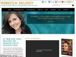 Sites similar to rebeccaskloot.com
