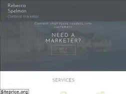 Sites similar to rebeccaspelman.com