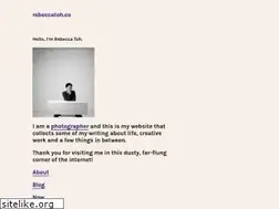 Sites similar to rebeccatoh.co