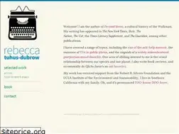 Sites similar to rebeccatuhusdubrow.net