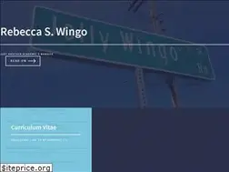 Sites similar to rebeccawingo.com