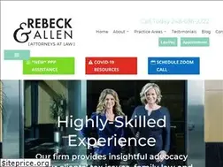 Sites similar to rebeckallen.com