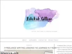 Sites similar to rebekahgillian.co.uk