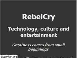 Sites similar to rebelcry.com