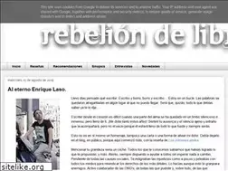 Sites similar to rebeliondelibros.blogspot.com