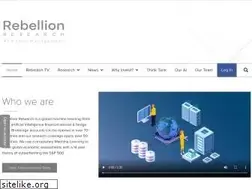 Sites similar to rebellionresearch.com