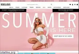 Sites similar to rebelliousfashion.co.uk