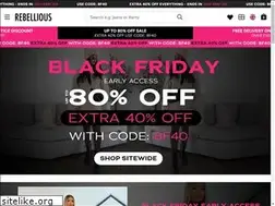 Sites similar to rebelliousfashion.com