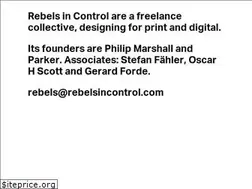 Sites similar to rebelsincontrol.com