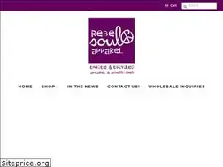 Sites similar to rebelsoulapparel.com