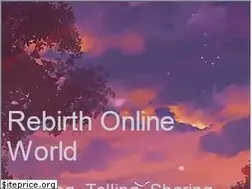 Sites similar to rebirth.online