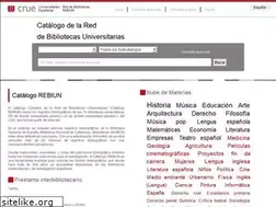 Sites similar to rebiun.crue.org