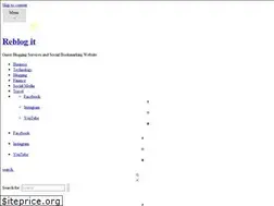 Sites similar to reblogit.com