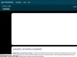 Sites similar to rebro-a-dama.livejournal.com