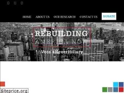 Sites similar to rebuildingamericanow.com