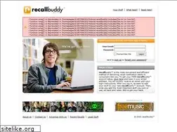 Sites similar to recallbuddy.com