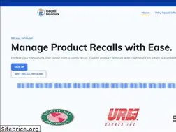 Sites similar to recallinfolink.com