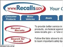 Sites similar to recalls.gov