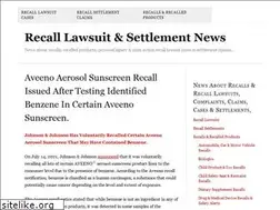 Sites similar to recallsinthenews.com