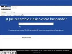 Sites similar to recambiosclasicos.com