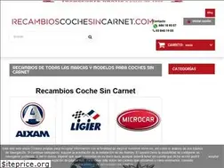 Sites similar to recambioscochesincarnet.com