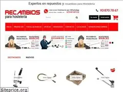 Sites similar to recambioshosteleria.com