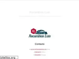 Sites similar to recambiosluis.com