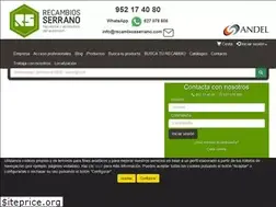 Sites similar to recambiosserrano.com