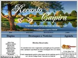 Sites similar to recantocaipira.com.br