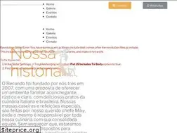 Sites similar to recantodosossego.com
