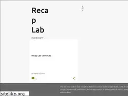 Sites similar to recaplab.blogspot.com
