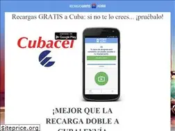 Sites similar to recargasgratisacuba.com