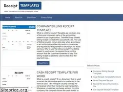 Sites similar to receipts-templates.com
