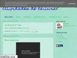 Sites similar to receitadeleitura.blogspot.com