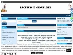 Sites similar to receitasemenus.net
